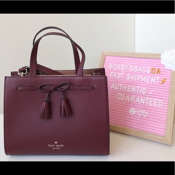 kate spade Handbags - NWT Kate Spade Satchel&Crossbody with Tassels